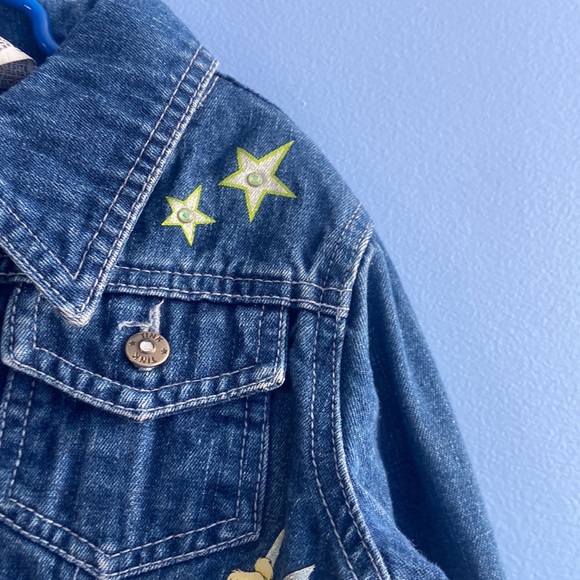 A half length, Jean jacket with Tinker Bell on it - Picture 5 of 7